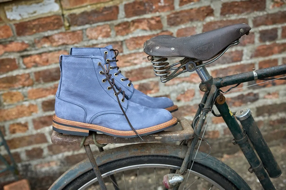 Bernwood Logger Boot - Denim Hydro Nubuck
