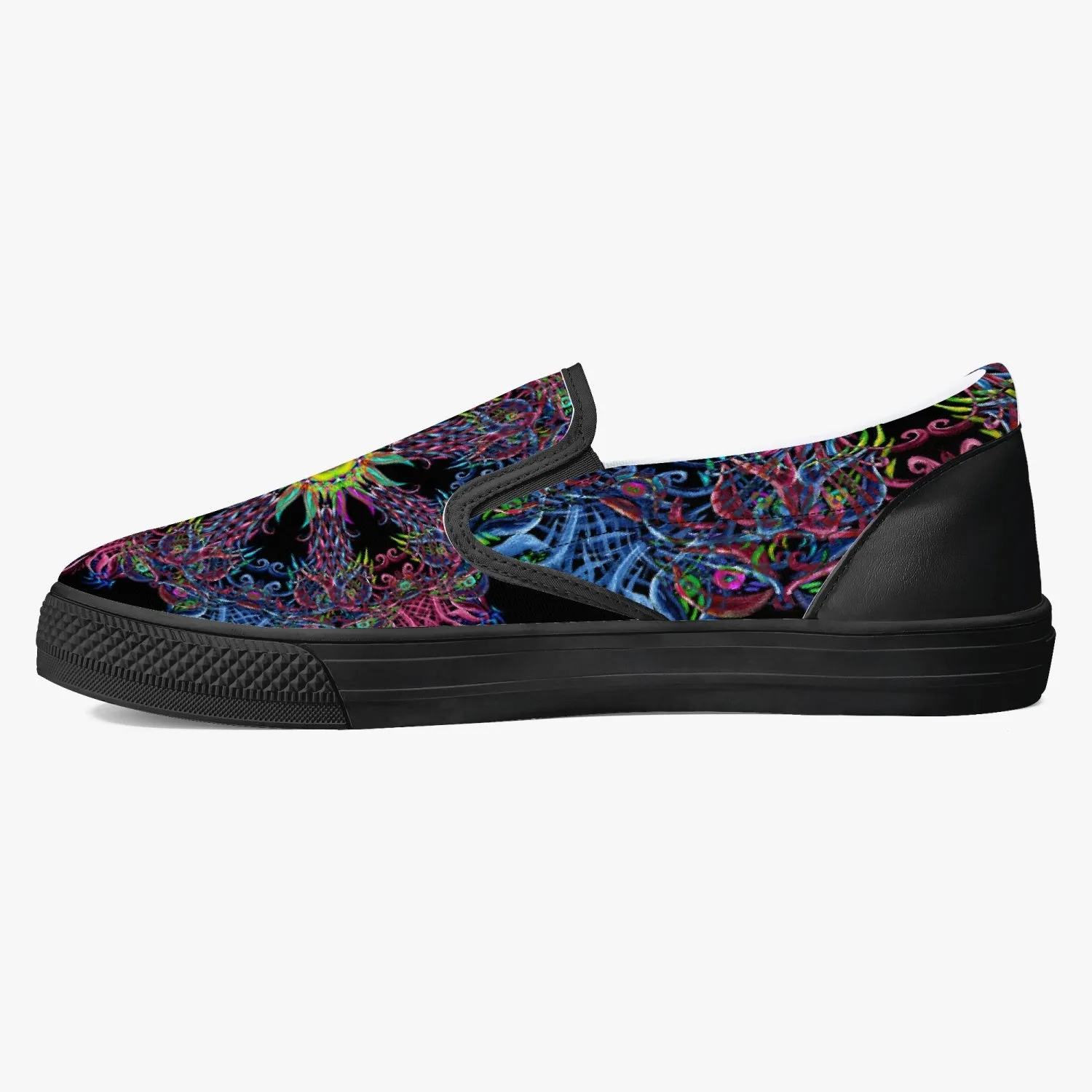 Black Phoenix Slip-On Shoes