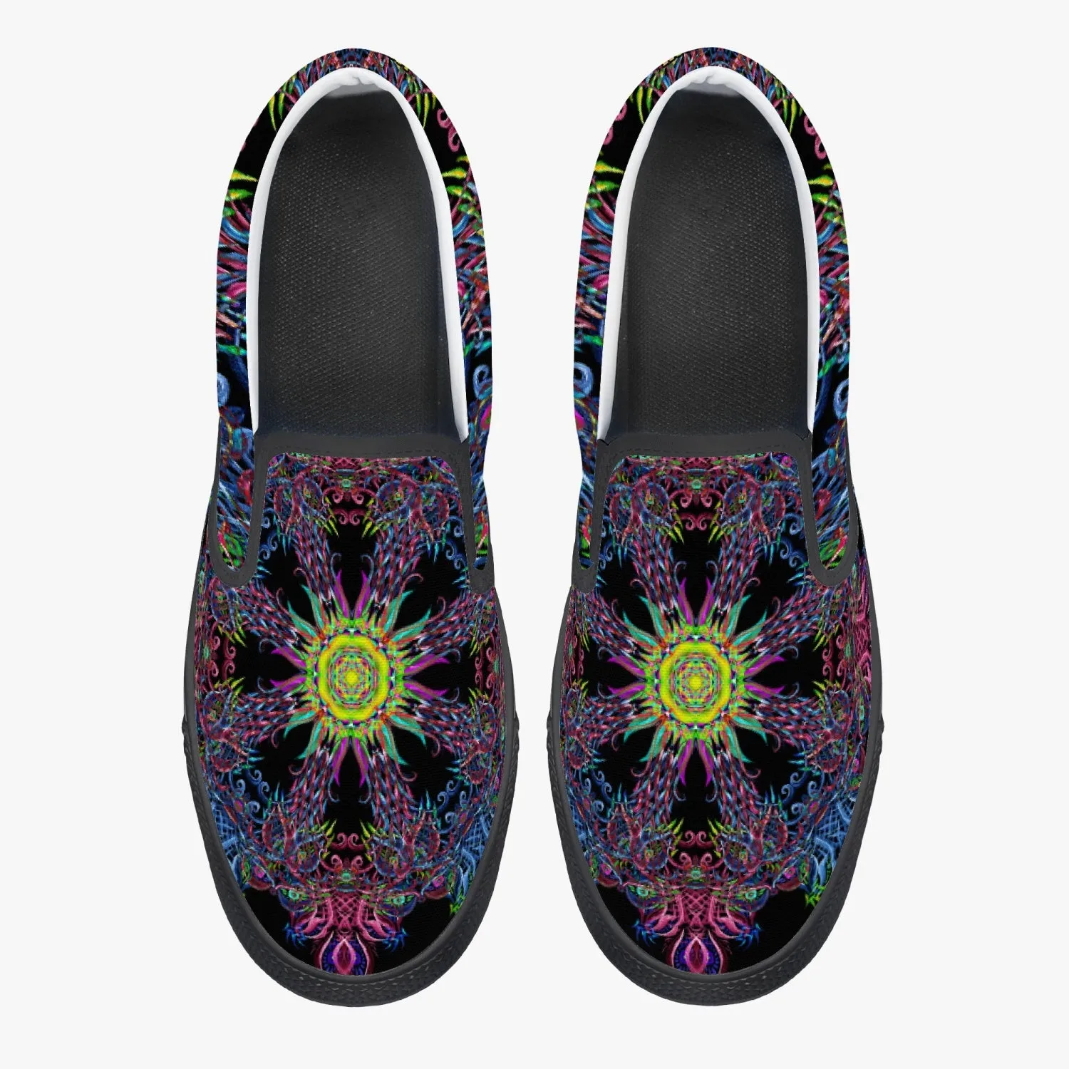Black Phoenix Slip-On Shoes