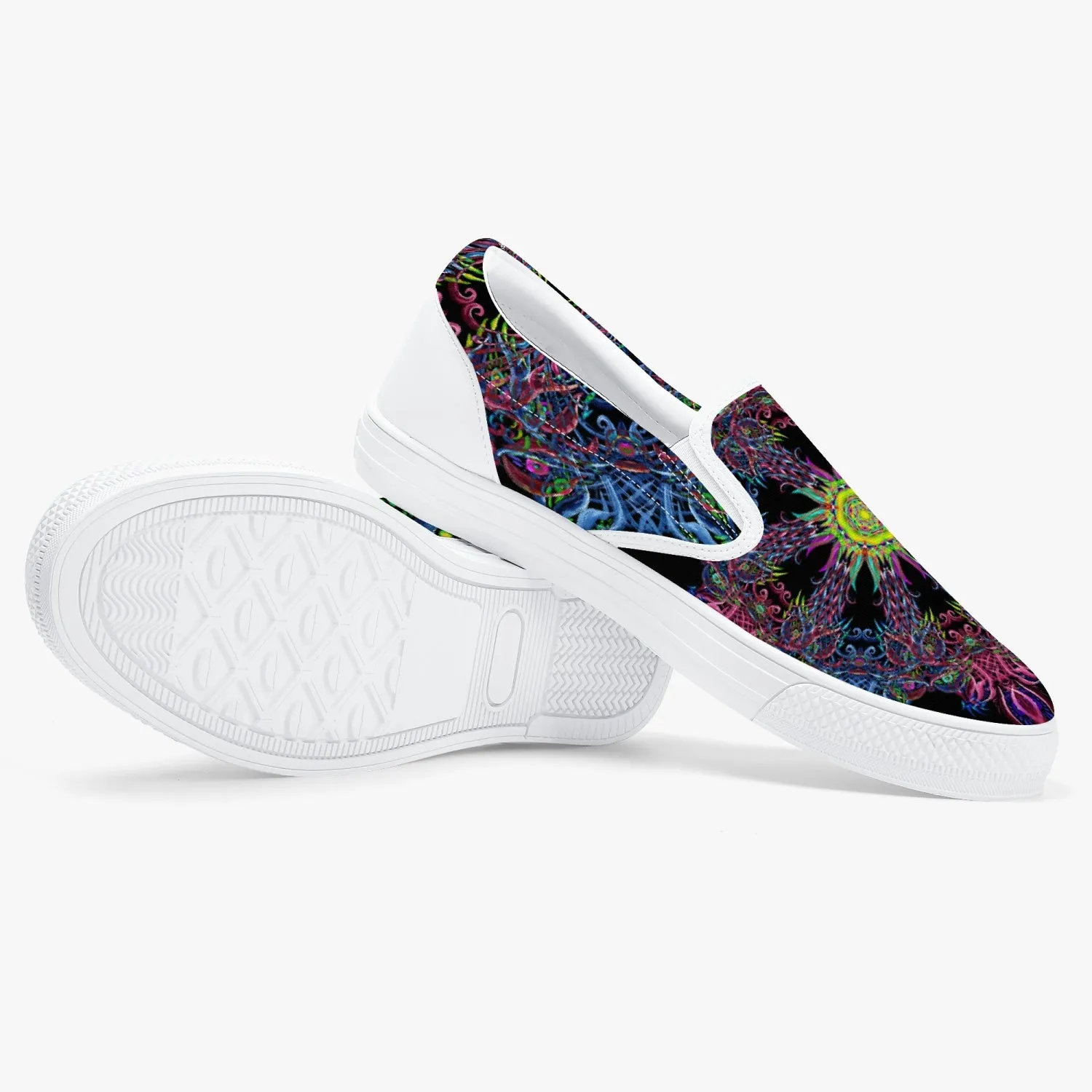 Black Phoenix Slip-On Shoes