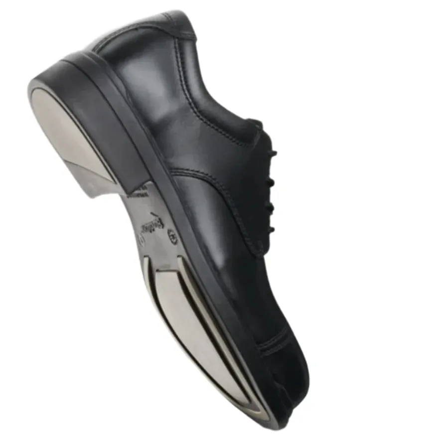 Blundstone Classic Black Leather Lace Up Dress Steel Cap Safety Shoe (785) (Pre Order)