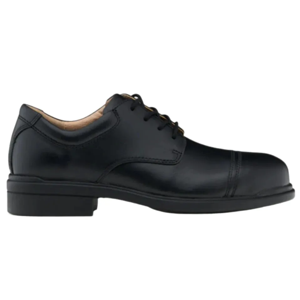 Blundstone Classic Black Leather Lace Up Dress Steel Cap Safety Shoe (785) (Pre Order)