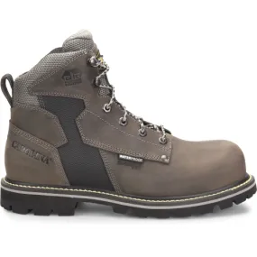 Carolina Men's I-Beam 6" Composite Toe Waterproof PR Work Boot - Gray - CA7540