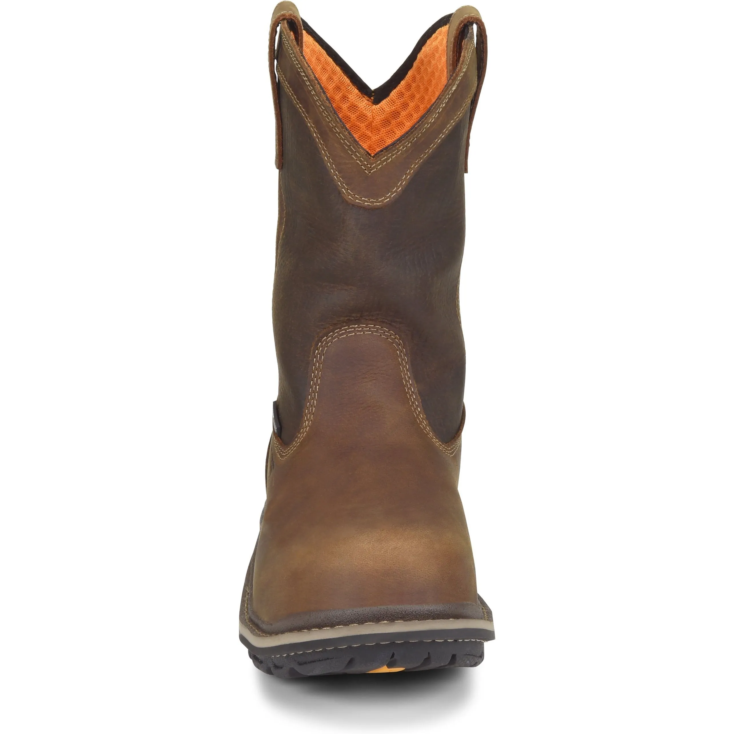 Carolina Men's Mandrel 10" Composite Toe Waterproof Wellington Work Boot- Brown - CA6558