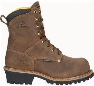 Carolina Men's Poplar 8" Soft Toe Waterproof Work Boot - Brown - CA9052