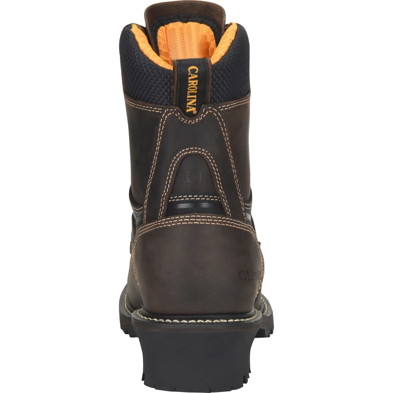 Carolina Men's Timber 8" Comp Toe Waterproof Logger Work Boot - Brown - CA6921