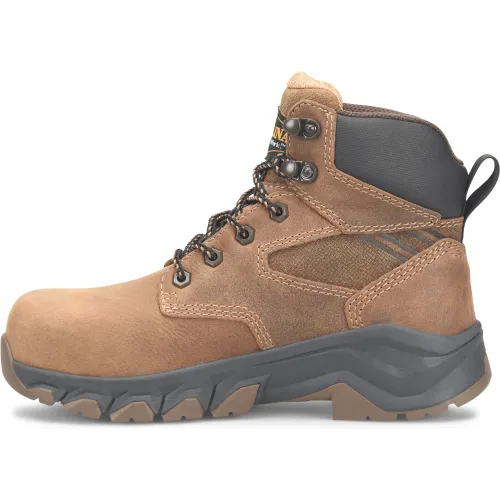 Carolina Women's Sage 6" Composite Toe Waterproof Slip Resist Work Boot -Brown- CA5679