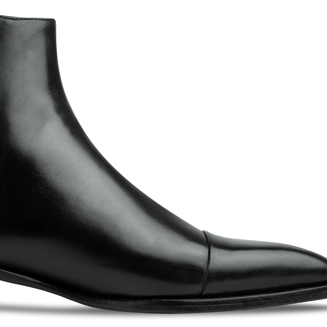 Cavan: Chelsea Boots Homme - Cuir Noir