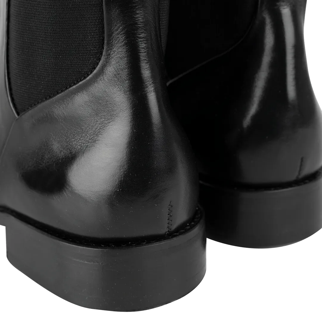 Cavan: Chelsea Boots Homme - Cuir Noir