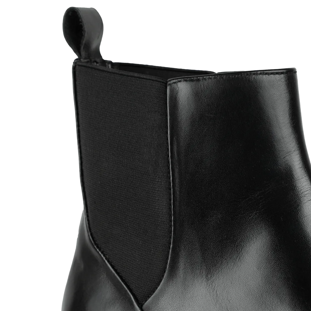 Cavan: Chelsea Boots Homme - Cuir Noir
