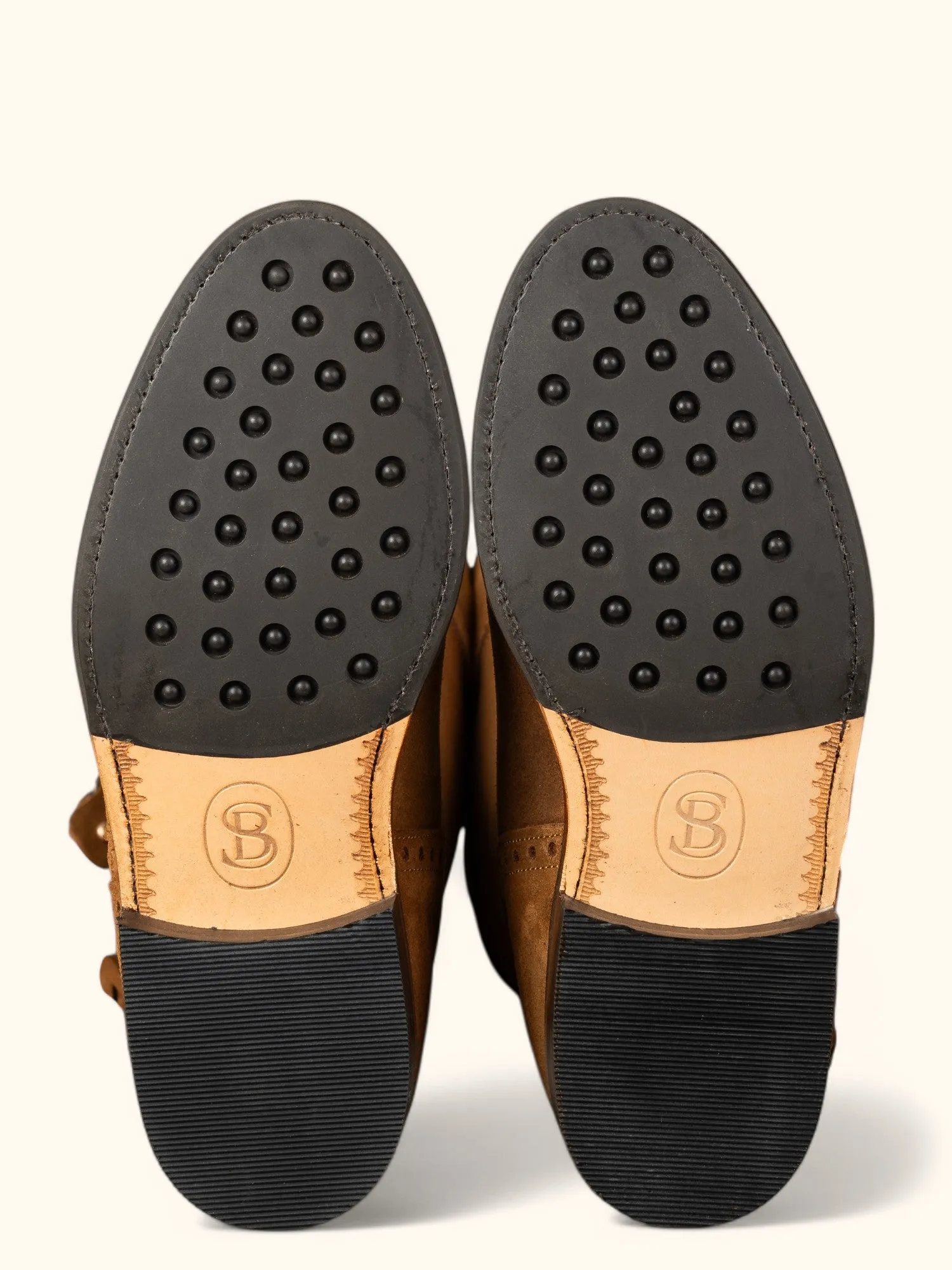 Classic Spanish Boot - Camel Suede