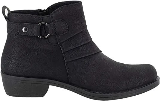 Easy Street Women's Shoes Shanna Leather Closed Toe Ankle   Style SHANA