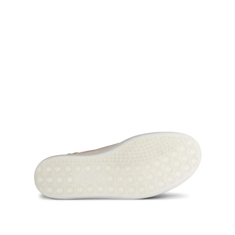 Ecco Women's Soft 7 Slip In Sneaker - Limestone/Straw