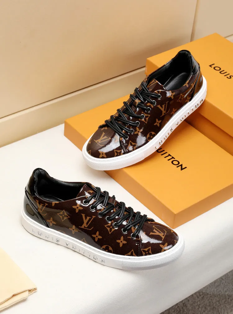 EI -LUV Low CEnogram Brown Breathable Sneaker