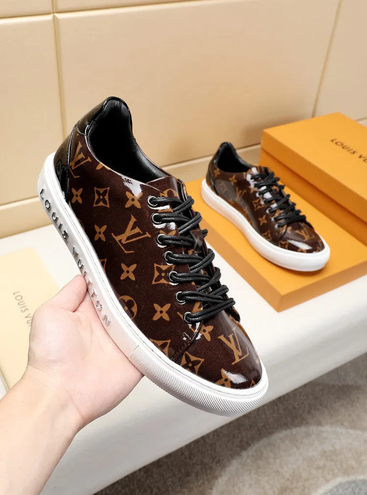 EI -LUV Low CEnogram Brown Breathable Sneaker