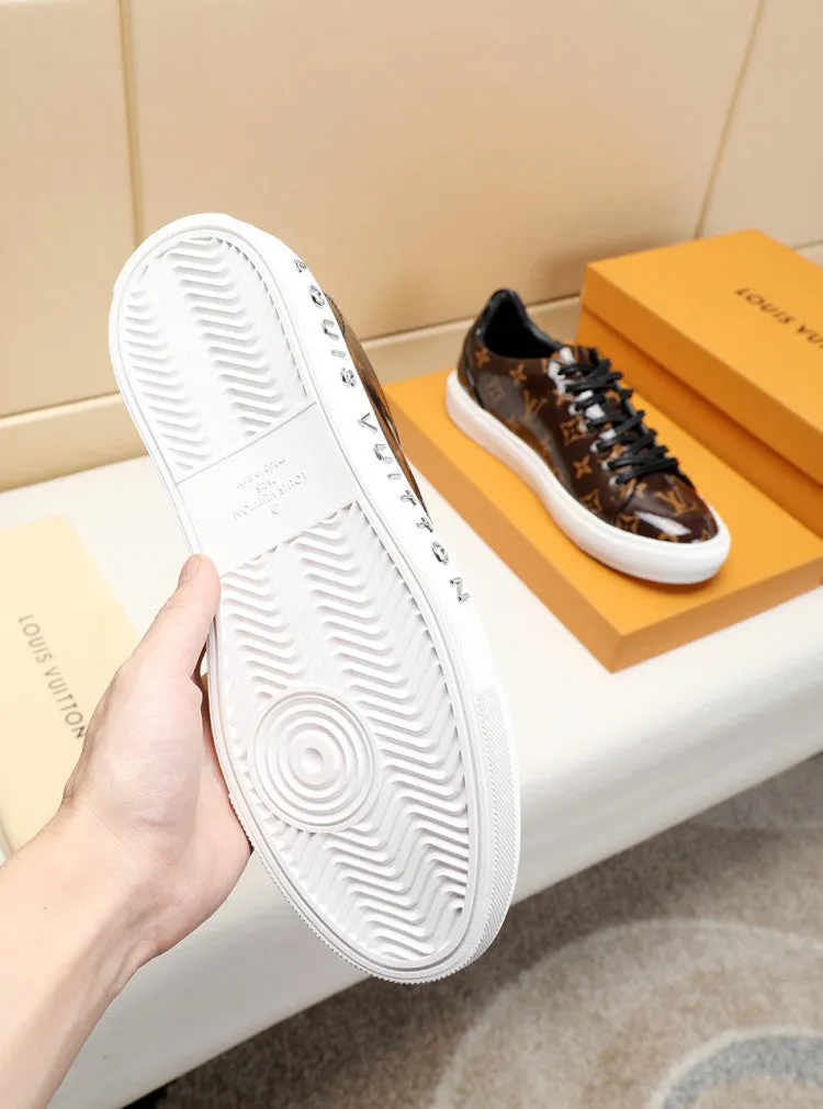 EI -LUV Low CEnogram Brown Breathable Sneaker
