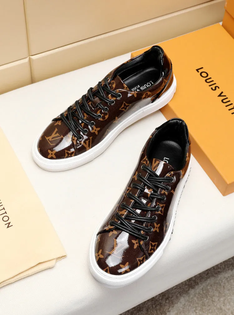 EI -LUV Low CEnogram Brown Breathable Sneaker