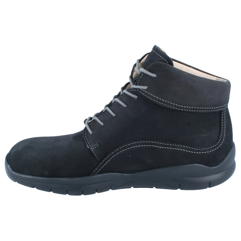 Finn Comfort Enschede Nubuck Leather Women's Ankle Shoes