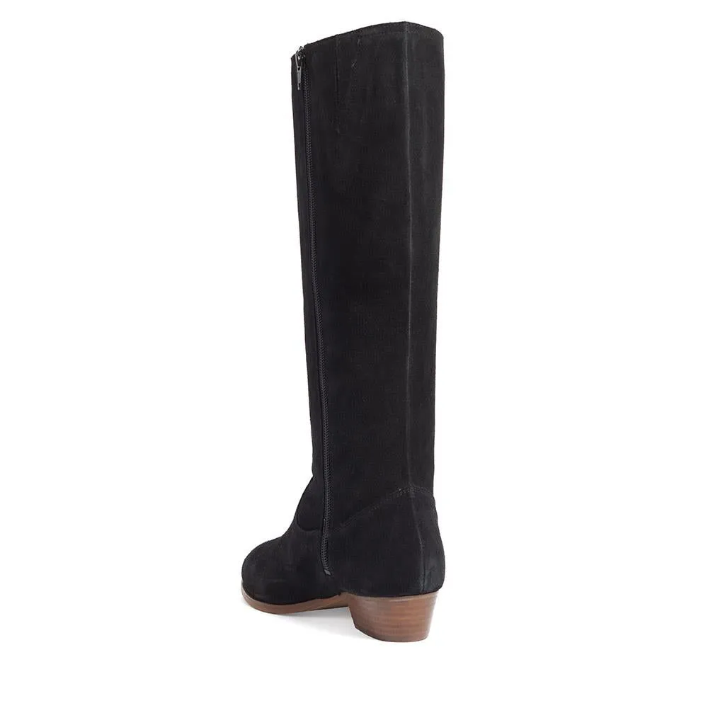 Florielong Suede Long Boots - FLORIELONG / 325 940