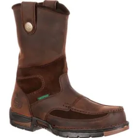Georgia Boot: Athens Waterproof Wellington Work Boot