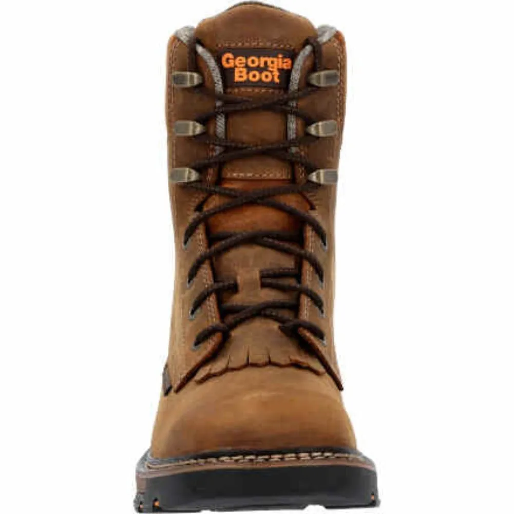 Georgia Boot Carbo-tec Flx Men's Waterproof Lacer Boots Gb00623 In Brown