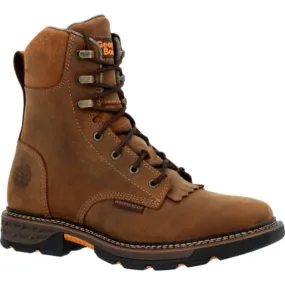 Georgia Boot Carbo-tec Flx Men's Waterproof Lacer Boots Gb00623 In Brown