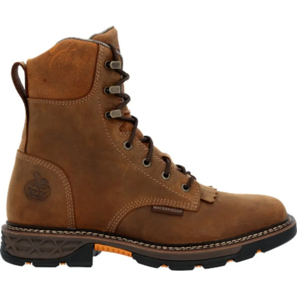Georgia Boot Carbo-tec Flx Men's Waterproof Lacer Boots Gb00623 In Brown