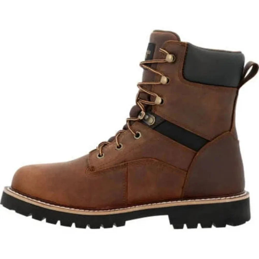 Georgia Boot Core 37 Men's Waterproof Work Boots Gb00637 In Brown