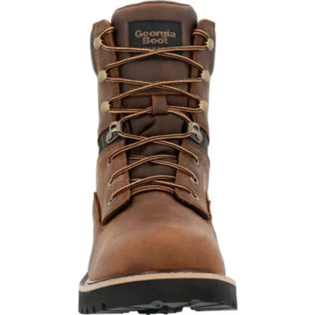Georgia Boot Core 37 Men's Waterproof Work Boots Gb00637 In Brown