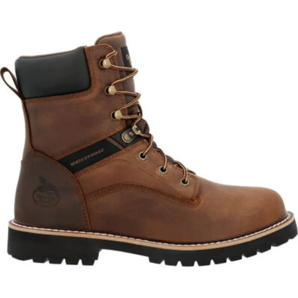 Georgia Boot Core 37 Men's Waterproof Work Boots Gb00637 In Brown