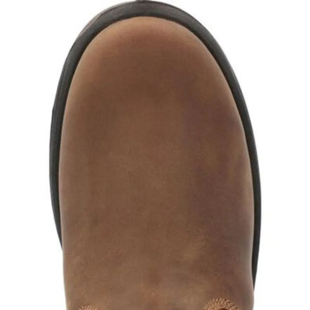 Georgia Boot Ot Men's Pull On Work Boots Gb00523 In Brown