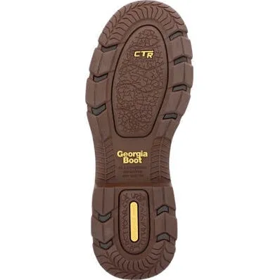 Georgia Men's Athens Superlyte Waterproof Pull On AT Work Boot -Brown- GB00550
