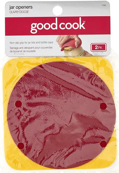 GOOD COOK - Non-Slip Jar Opener - 2 Pack