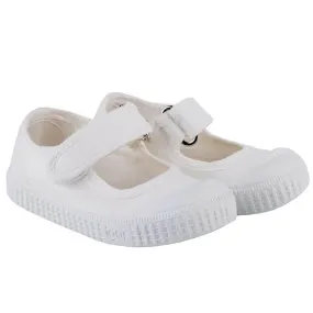 Irene Canvas White Meryjane