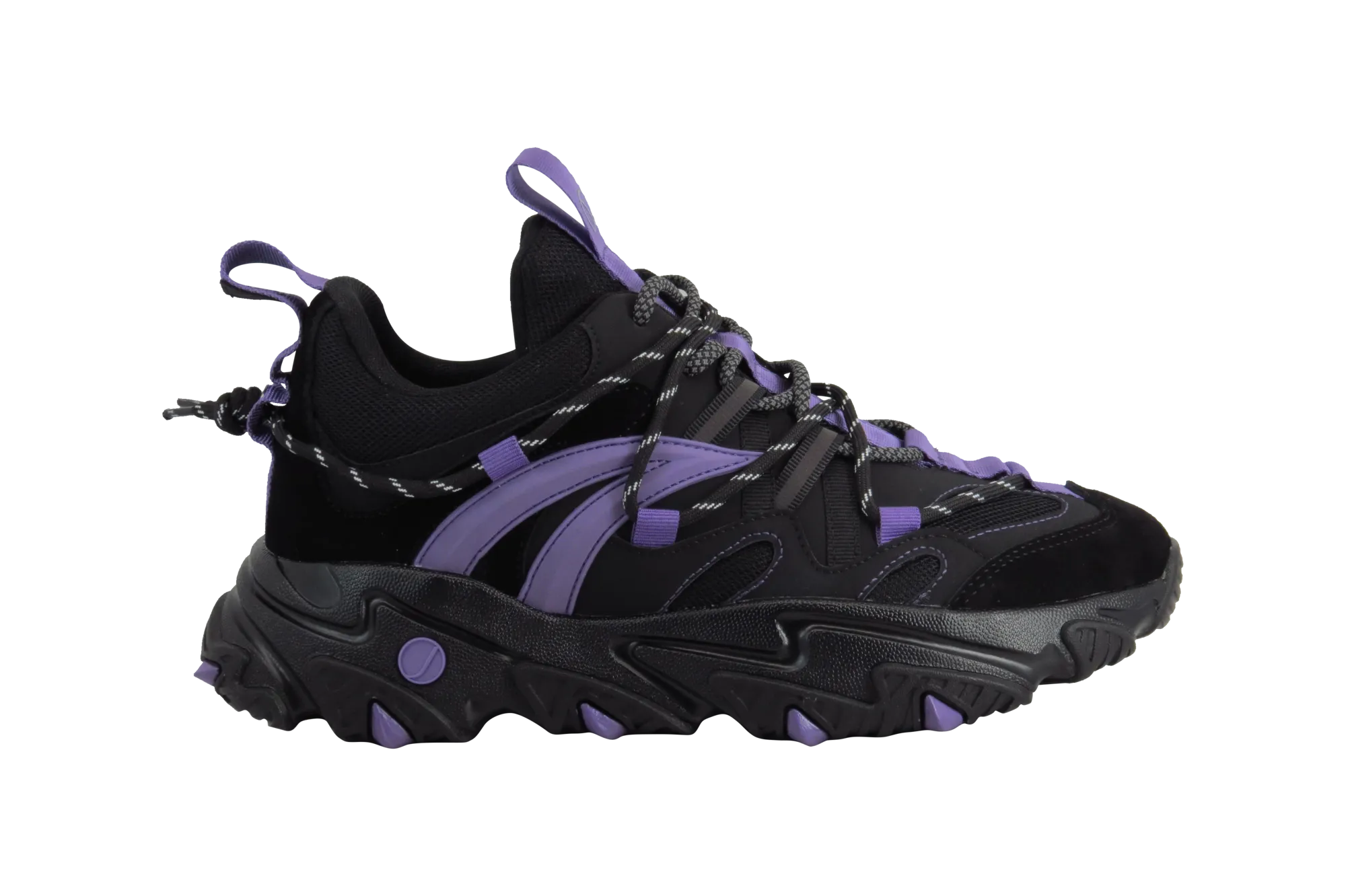 Javi Shoes - Tremendous - Black With Purple