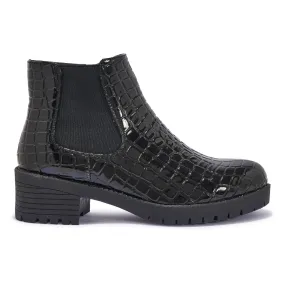 JUST1 BASIC CHUNKY CHELSEA BOOT