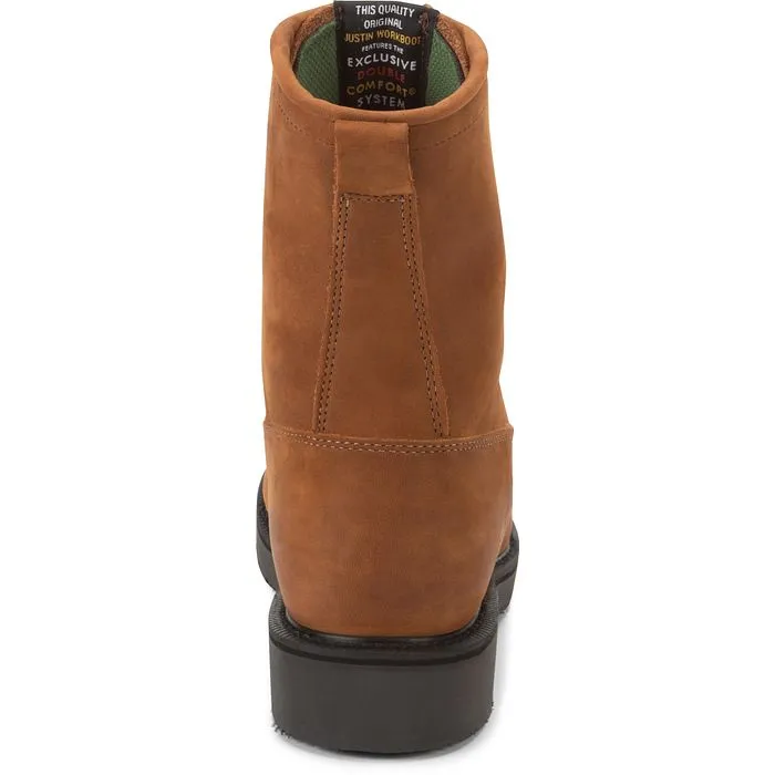 Justin Bark Original Laceup Conductor Work Boot Style 760