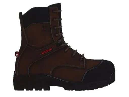 Kingtreads  HUGOSTRONG Men's Viking Water Resistant Safety Boot - Brown