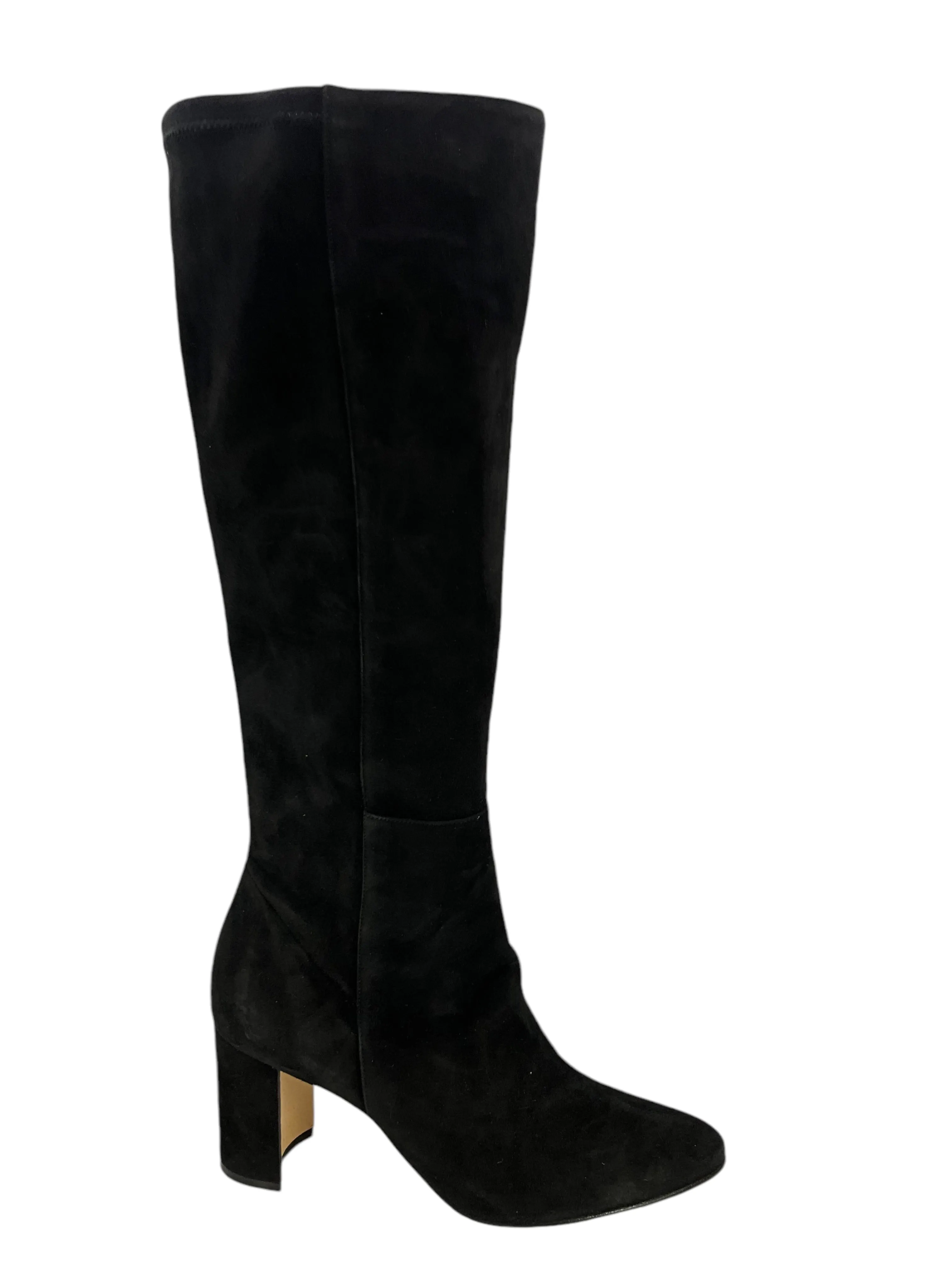 Manolo Blahnik Suede Knee High Boots Size 8