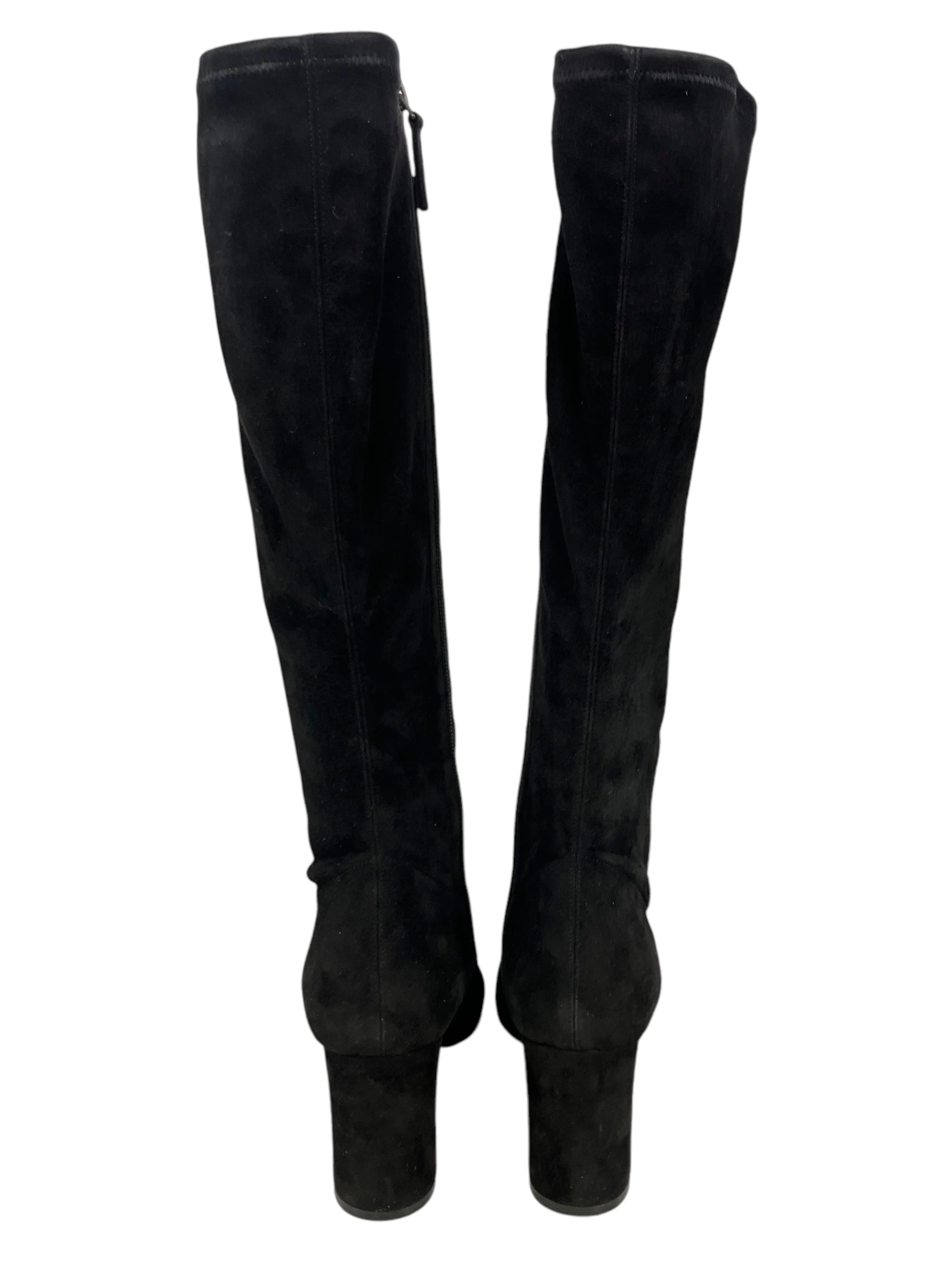 Manolo Blahnik Suede Knee High Boots Size 8