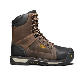 Men's CSA Oakland 8" Waterproof Boot (Carbon-Fiber Toe) | Bison/Black