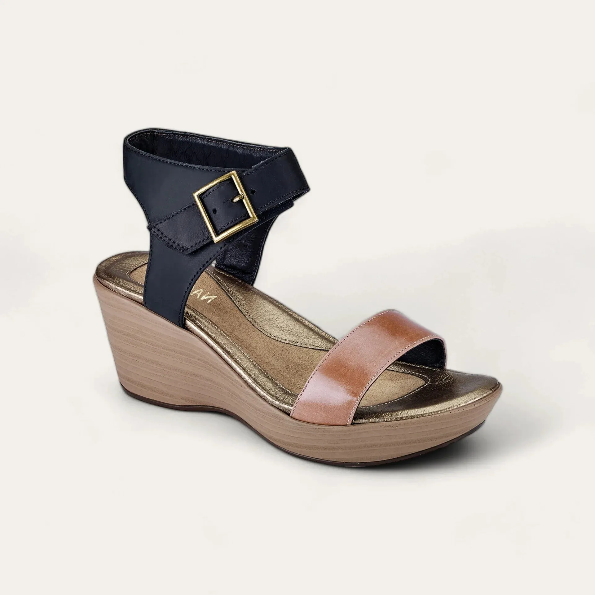 NAOT - CAPRICE - SIZE 41 - ARIZONA TAN/OILY COAL NUBUCK