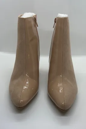 Patent & Suede Booties