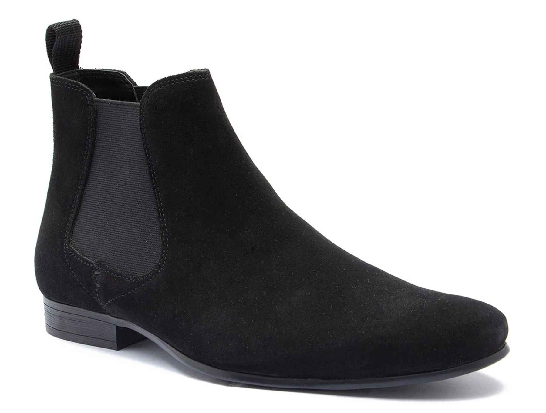 Red Tape Crick Stanway Suede Pointed Leather Mens Ankle Chelsea Boots