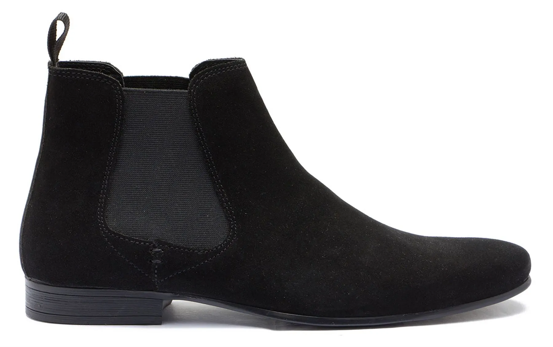 Red Tape Crick Stanway Suede Pointed Leather Mens Ankle Chelsea Boots