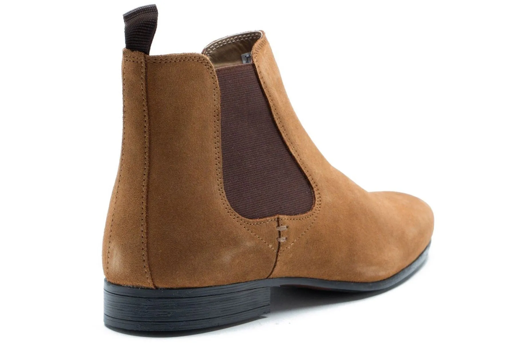 Red Tape Crick Stanway Suede Pointed Leather Mens Ankle Chelsea Boots