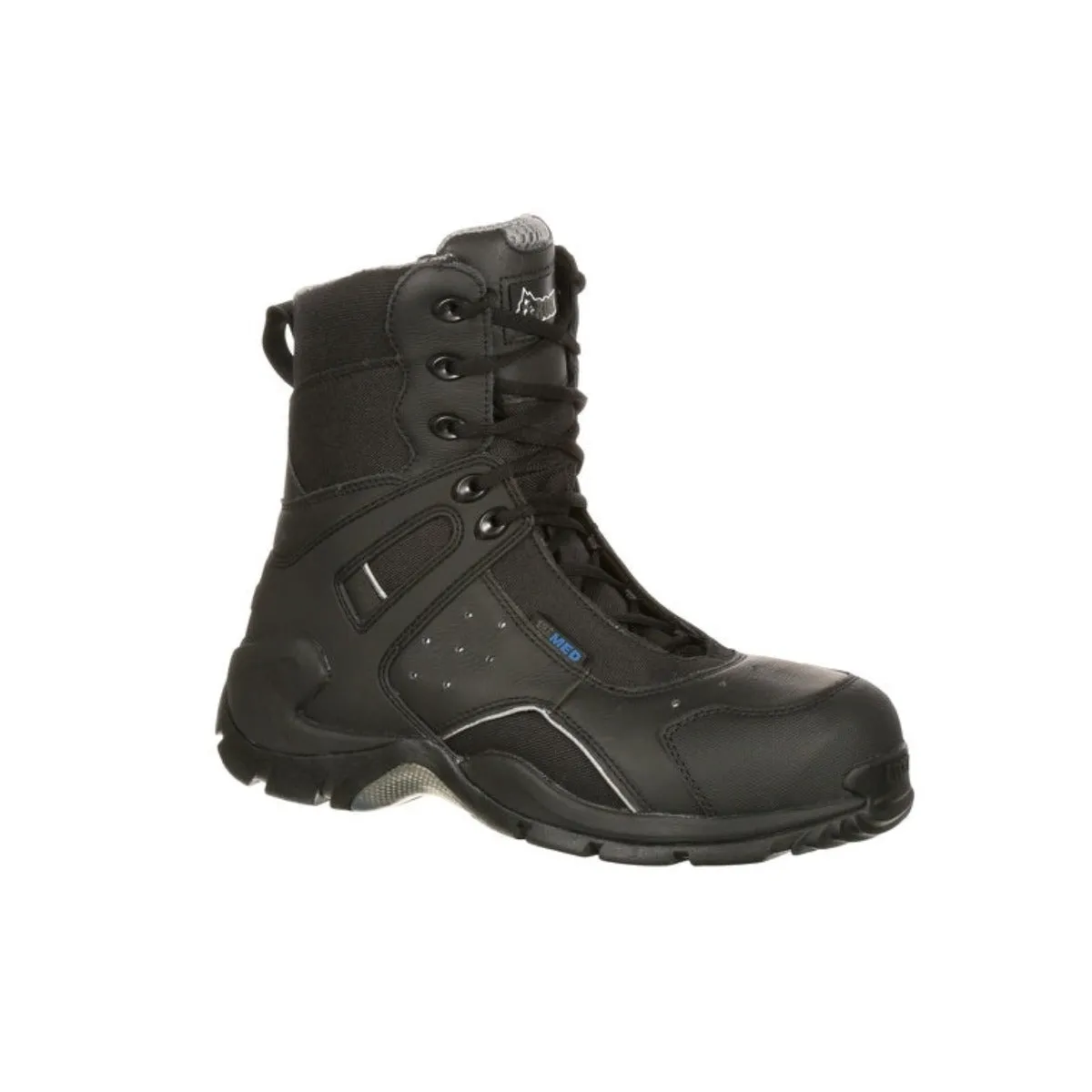 Rocky 1st Med Carbon Fiber Toe Men's Boots Fq0911113 In Black
