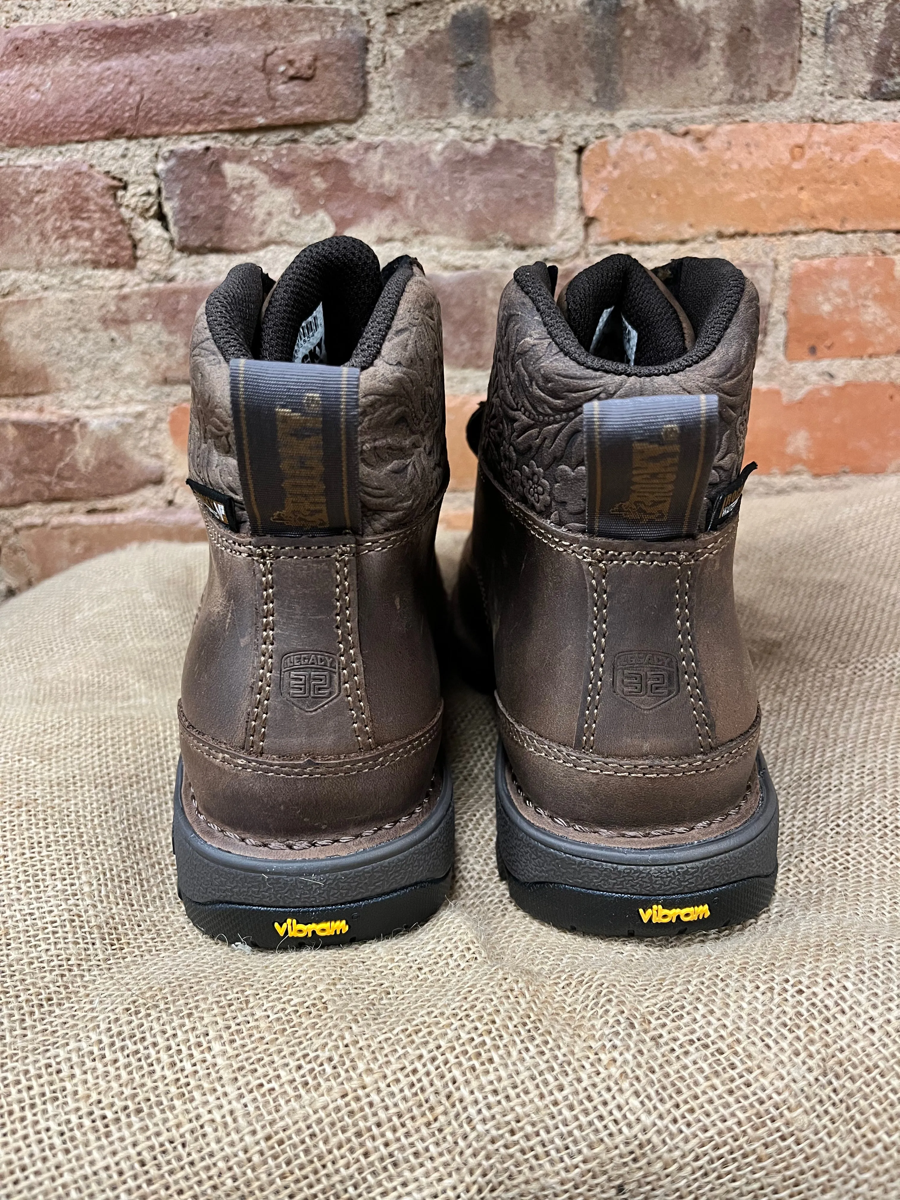 Rocky Women’s Legacy 32 6" Waterproof Embossed Work Boots RKW0411