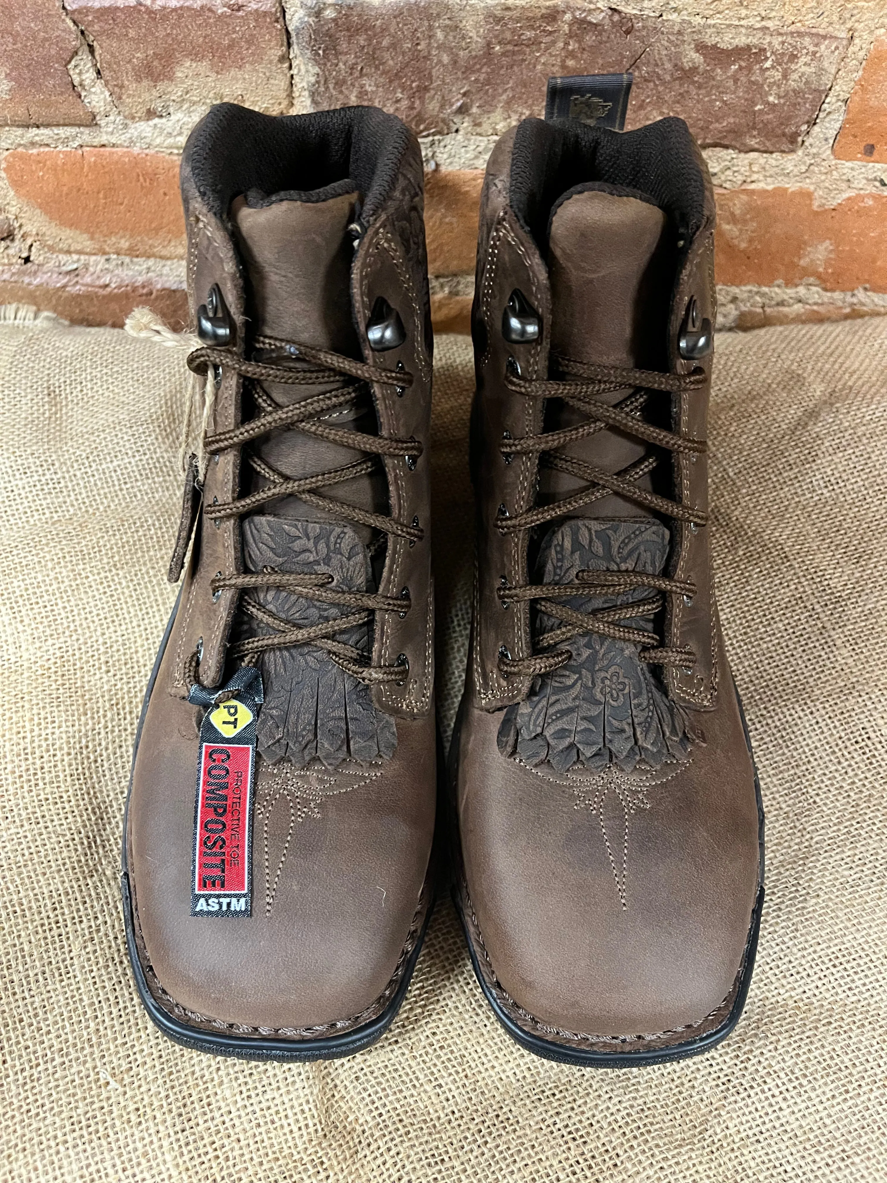 Rocky Women’s Legacy 32 6" Waterproof Embossed Work Boots RKW0411