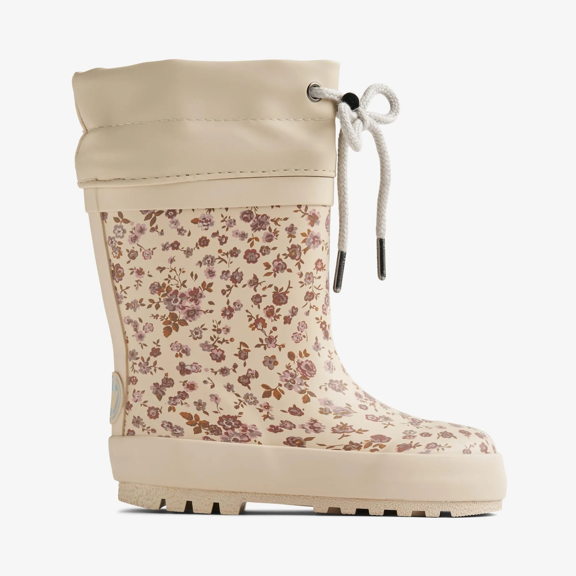 Rubber Boot Thermo Print - rose flowers